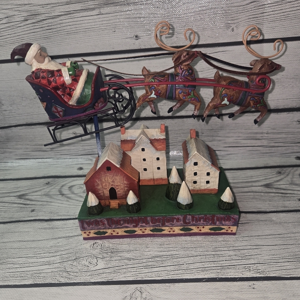 Jim Shore Heartwood Creek "Twas The Night Before Christmas" Figure 4001860